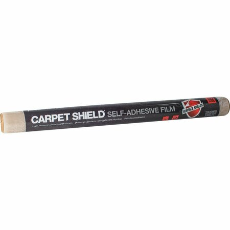 SURFACE SHIELDS Carpet Shield 24 In. x 50 Ft. Self-Adhesive Film Floor Protector CS2450S
